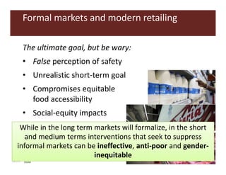 Food safety as a pathway to nutrition: The MoreMilk project