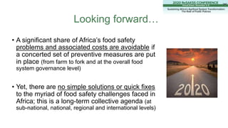 Why food safety matters to Africa: Making the case for policy action