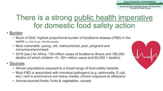 Why food safety matters to Africa: Making the case for policy action