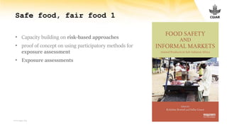ILRI's research on food safety in Ethiopia: An overview