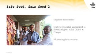 ILRI's research on food safety in Ethiopia: An overview