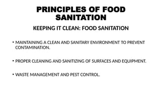 Comprehensive Guide to Food Safety, Sanitation, and Hygiene Practices ...