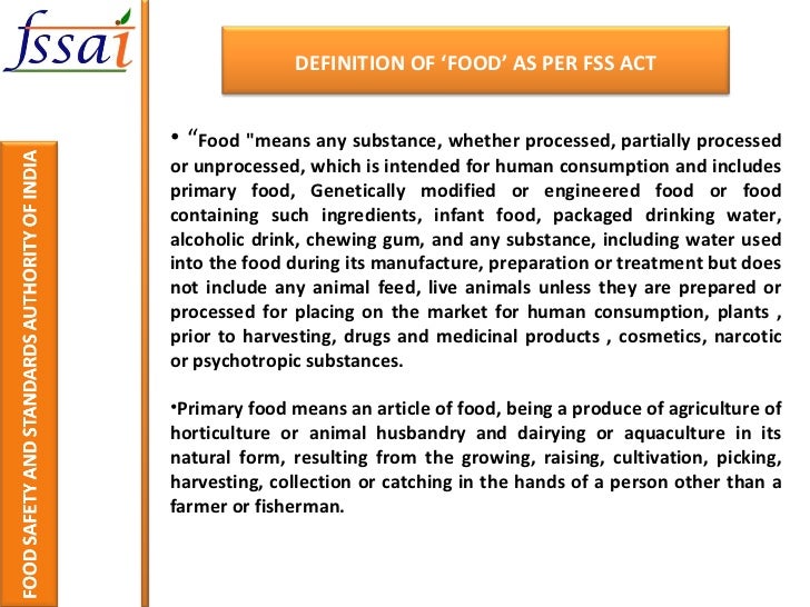 indian food safety and standards act 2006 the food hygiene regulations 2006