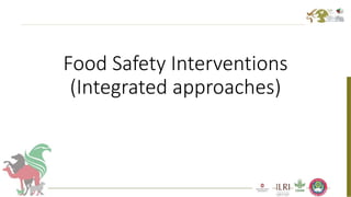 Better food safety solutions in Africa: Understanding the complex social, economic and policy perspectives
