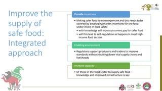 Better food safety solutions in Africa: Understanding the complex social, economic and policy perspectives