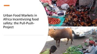 Better food safety solutions in Africa: Understanding the complex social, economic and policy perspectives