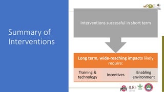 Better food safety solutions in Africa: Understanding the complex social, economic and policy perspectives