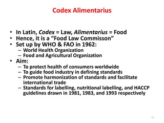 Food safety standards and certifications | PDF
