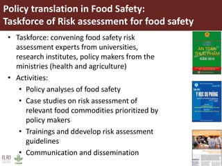 From measuring to managing: The experience of food safety in Vietnam