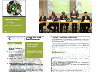 From measuring to managing: The experience of food safety in Vietnam