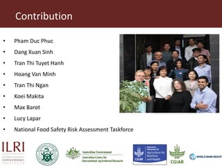 From measuring to managing: The experience of food safety in Vietnam