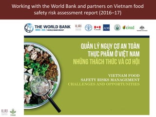 Research and training partnership to assist food safety in Vietnam and Cambodia