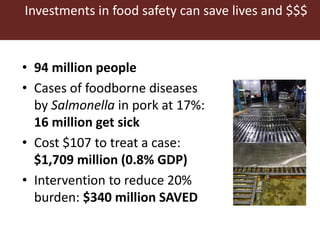 Research and training partnership to assist food safety in Vietnam and Cambodia