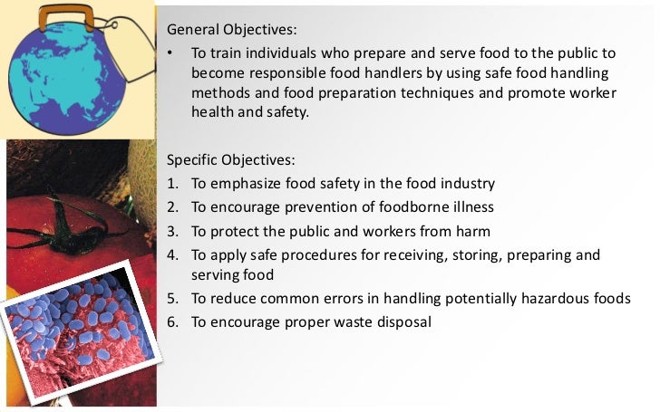 Food sanitation training
