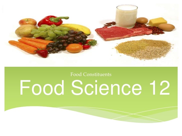 what is the study of food science called