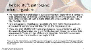 Food science basics 5 - Food Microbiology | PDF