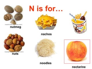 N Numbers Food Foodsdrinks | PPT