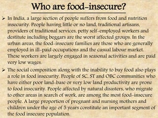 Food Security in India class 9 CBSE