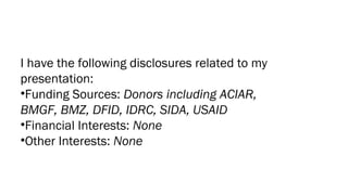 No food security without food safety: Lessons from low- and middle-income countries