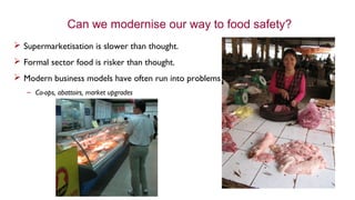 No food security without food safety: Lessons from low- and middle-income countries
