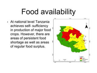 STATUS of FOOD and NUTRITION SECURITY IN TANZANIA | PPTX