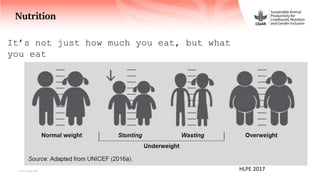 FoodSENSE - A decision support framework for nutrition and food security interventions