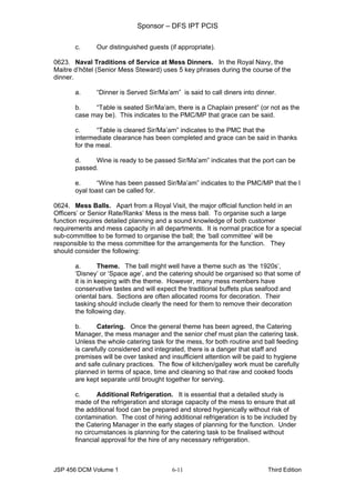 Food and beverage service