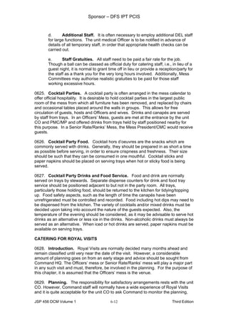 Food and beverage service