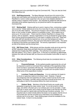 Food and beverage service