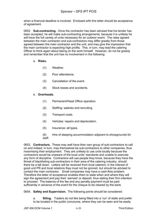 Food and beverage service