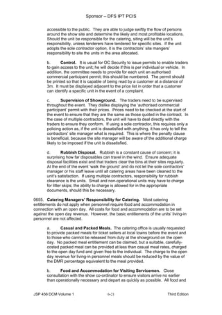 Food and beverage service