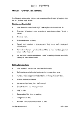 Food and beverage service