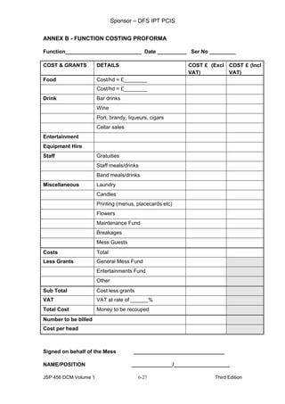 Food and beverage service