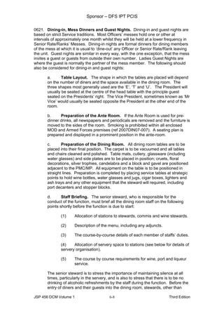 Food and beverage service