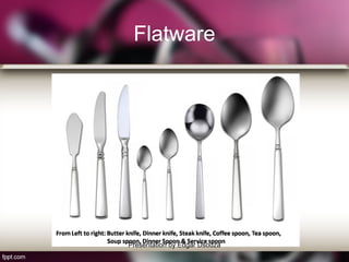 Service Ware Definition Food service equipments | PPT
