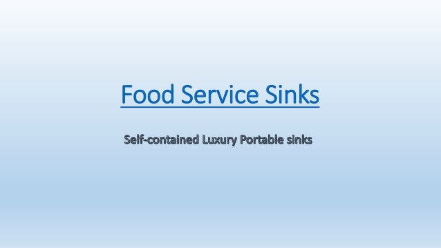 Food Service Sinks Rent A Portable Sink