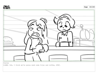 Lego Friends - Slumber Bummer Storyboard | PDF