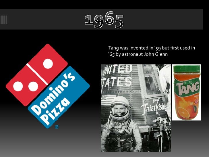 Foods of the 1960’s