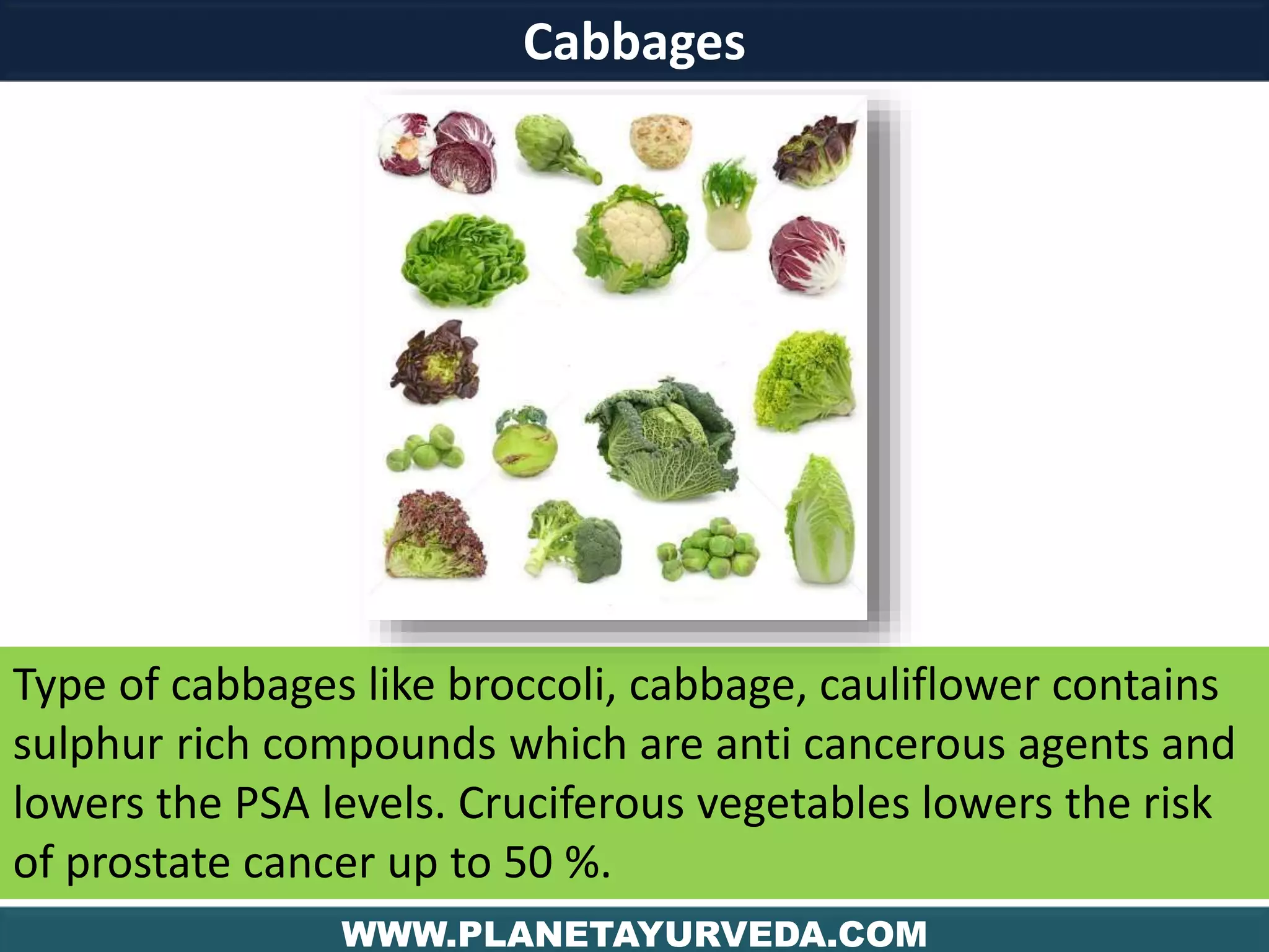 Foods That Reduce PSA Level