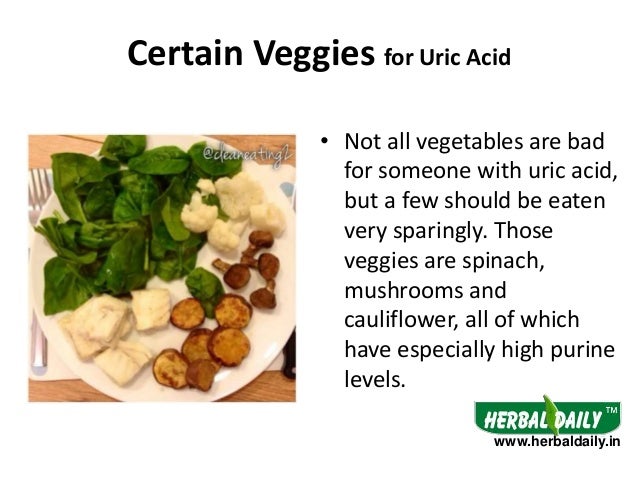 Uric Acid Level Chart For