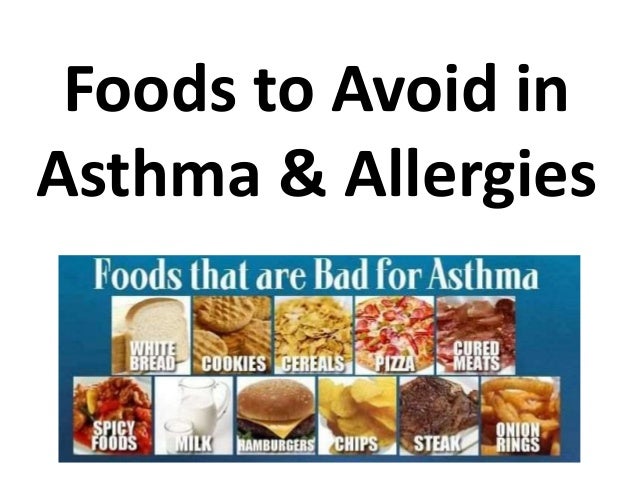 Image result for food allergies for Asthma