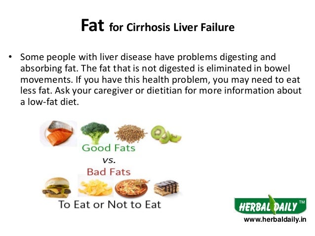 Cirrhosis Of Liver Diet