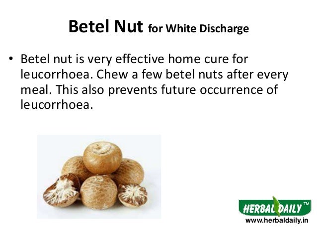 home remedies for white discharge in women