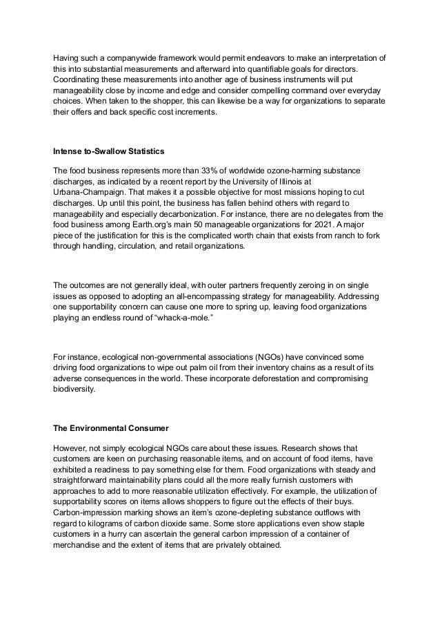 Top Companies Providing Food Sustainability Solutions