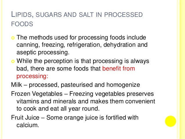 Food Technology - Technology in Food Production