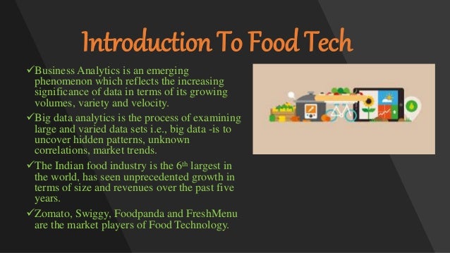 Food tech startups