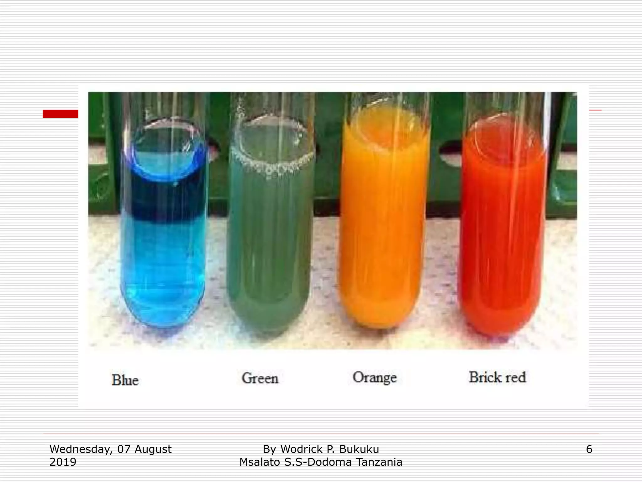Normal Food Testing Parameters Food test practical notes | PPTX