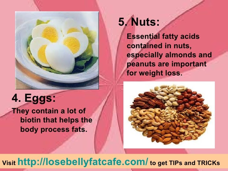 foods to reduce belly fat