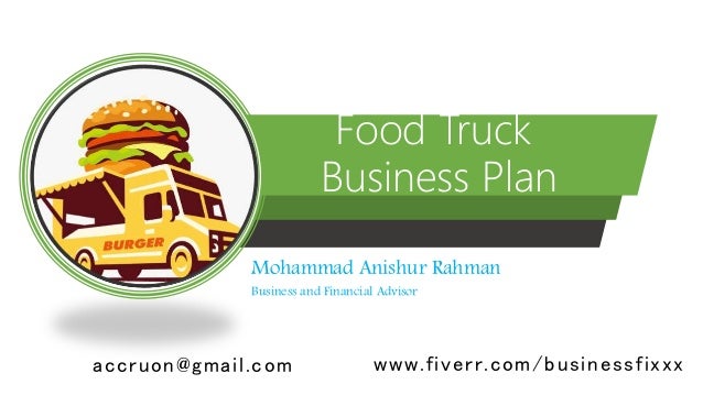 Food Truck Business Plan