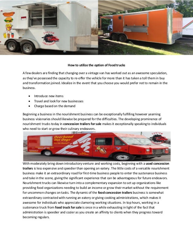 Vintage Food Trailer Business For Sale Business For Sale In